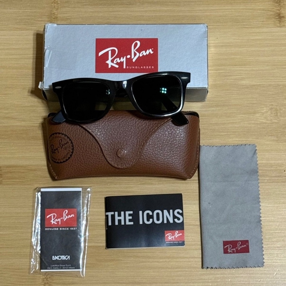Ray-Ban RB2140 50 22 150 Original Wayfarer Polarized Sunglasses